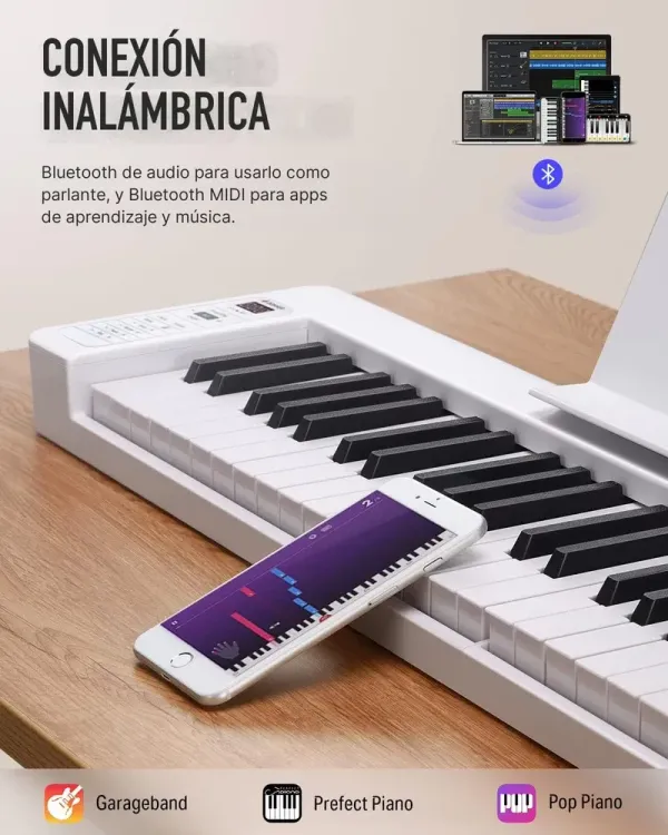 Donner DP-06 – Dos funciones Bluetooth