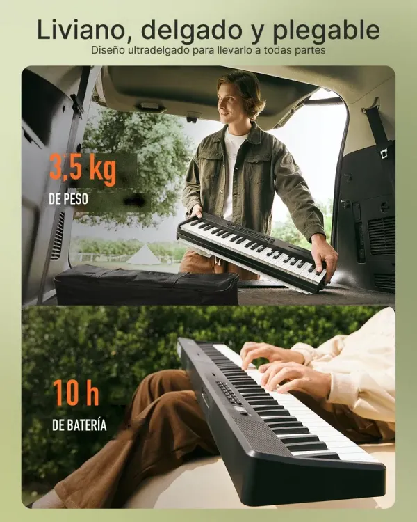Donner DP-10 – 88 teclas completas que se pliegan