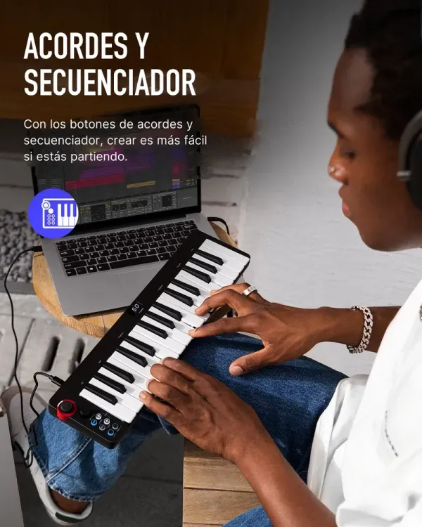 Donner N-32 – Acordes y secuenciador para empezar a crear