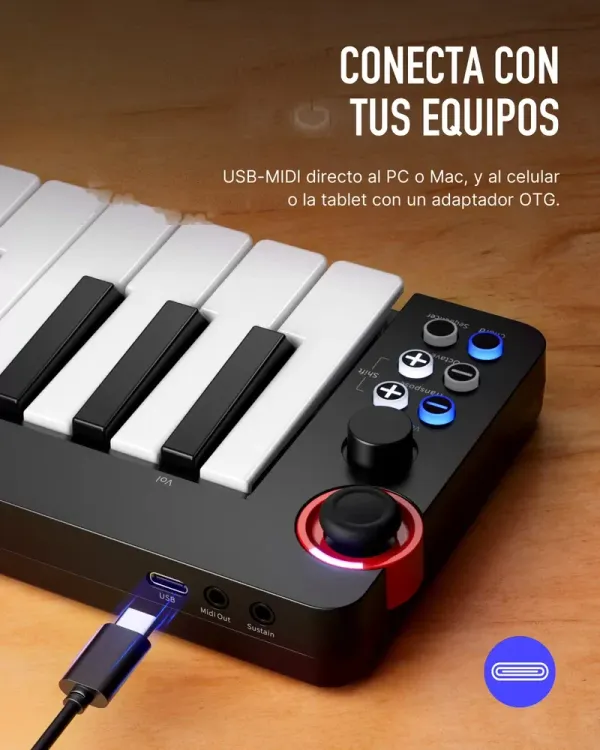 Donner N-32 – Se conecta a tu computador, tablet o celular