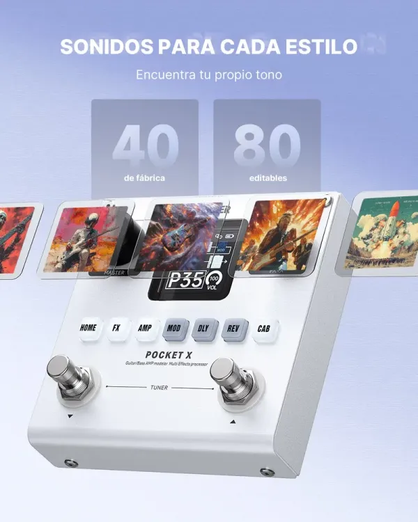 Donner PocketX – Un estudio de efectos en tu bolsillo