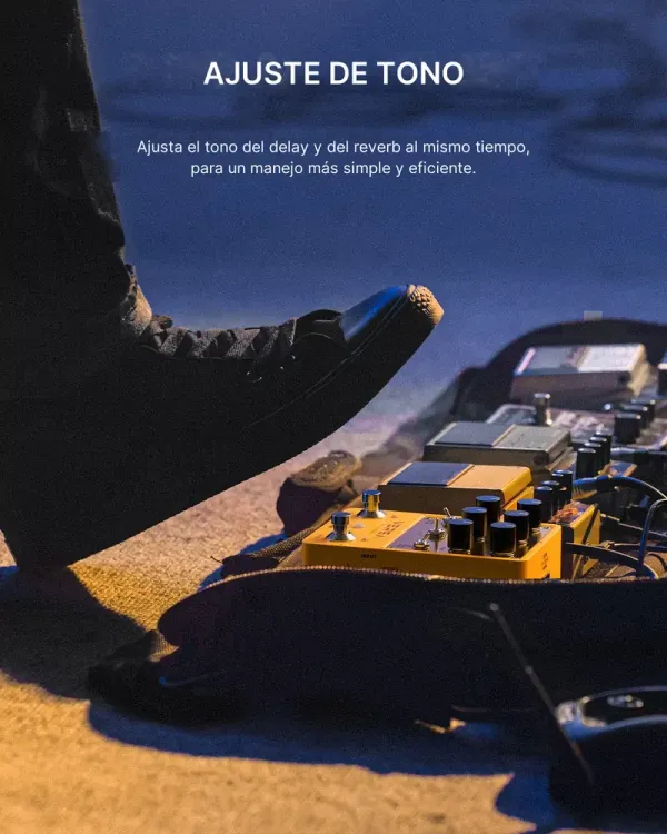 Donner Yellow Fall II – Tap tempo y presets para tocar en vivo