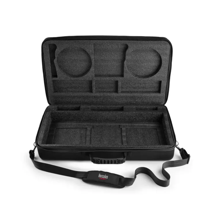 Interior del bolso Hercules para Inpulse T7 con cavidades de espuma