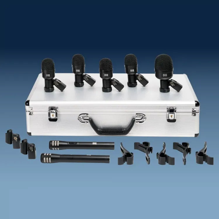ROQ AUDiQ M7 – Un micrófono para cada parte de la batería