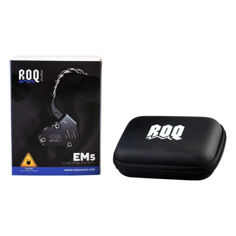 ROQ Audio EM5 – Dos cables en la caja