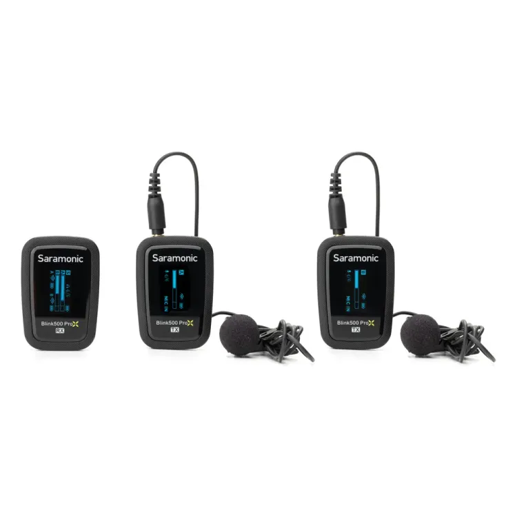 Saramonic Blink500 ProX B2 – Entrevistas de a dos con la cámara
