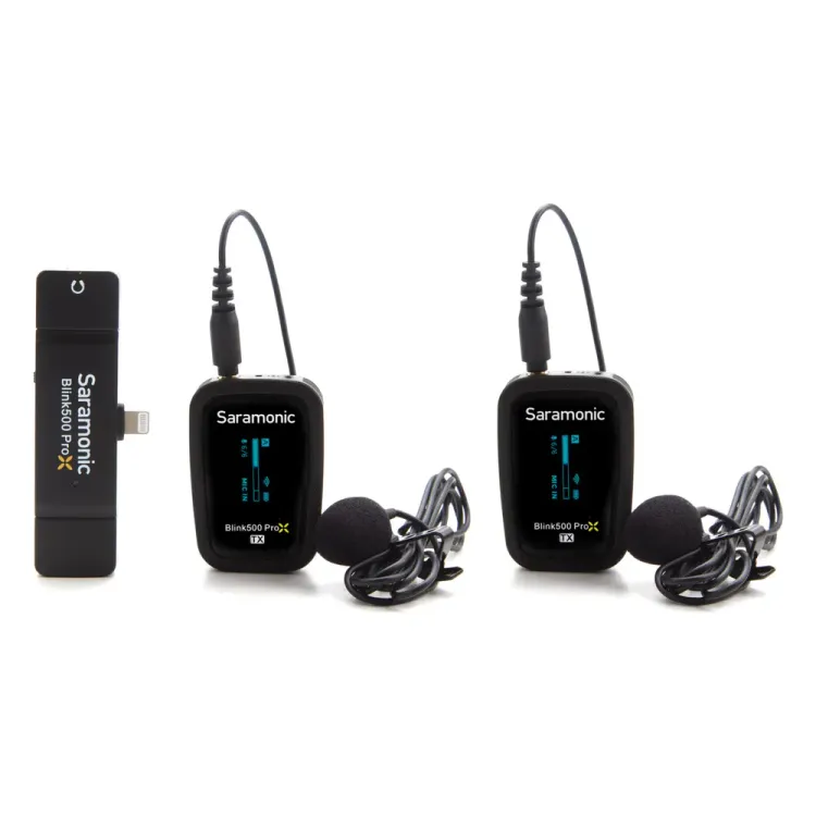 Saramonic Blink500 ProX B4 – Dos voces directo al iPhone