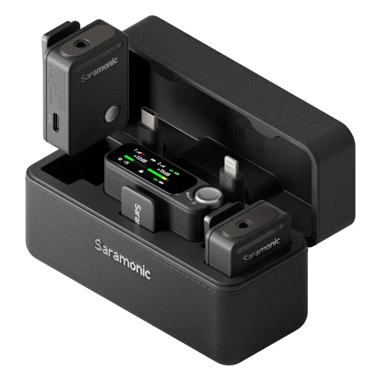 Saramonic Ultra 01 (negro) – Respaldo interno y timecode
