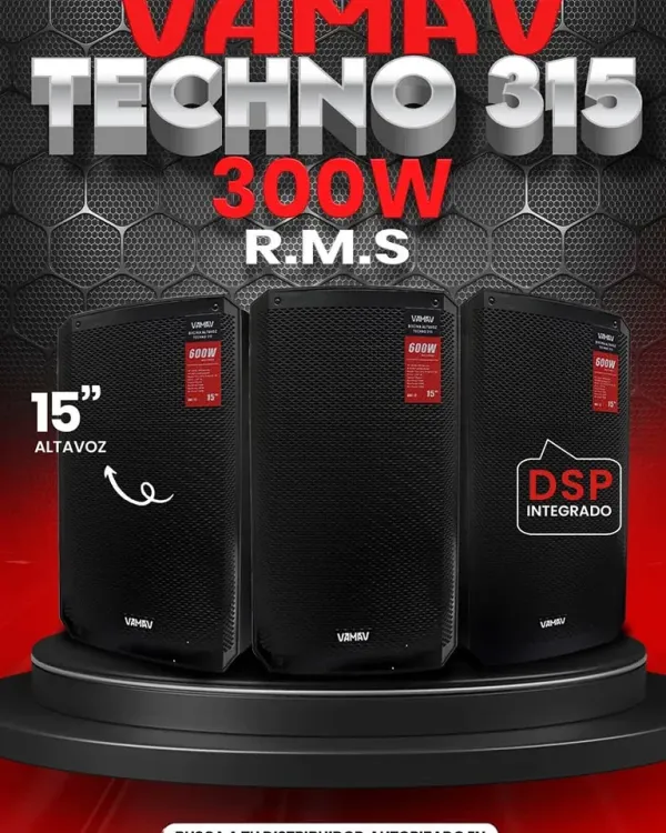VAMAV TECHNO 315 – Caja o monitor
