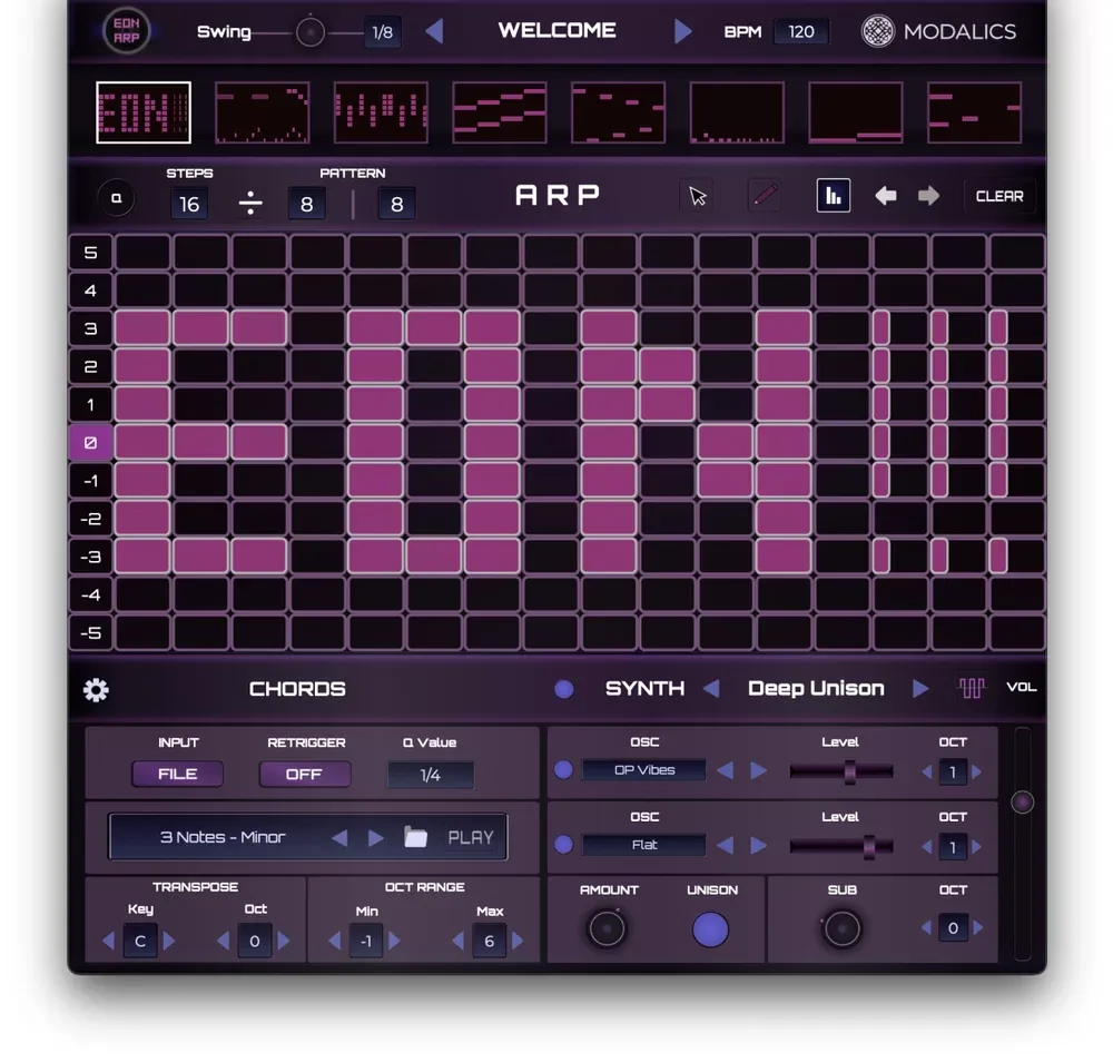 Modalics EON-Arp – Arpegiador Creativo