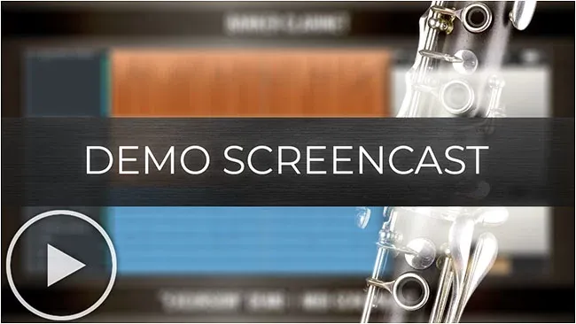 Atelier Series Barker Clarinet de Musical Sampling en la interfaz de Kontakt