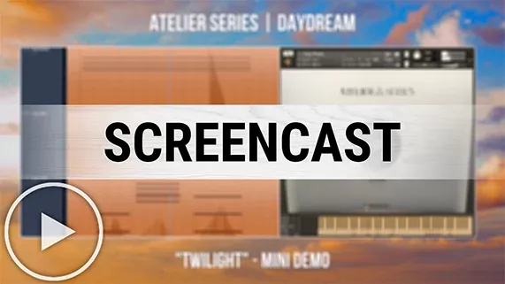Atelier Series Daydream de Musical Sampling en la interfaz de Kontakt