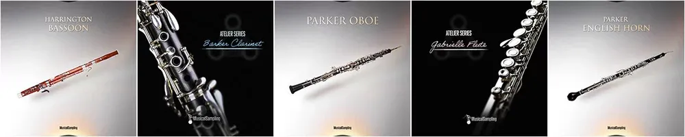 Orb Woodwinds Bundle de Musical Sampling en la interfaz de Kontakt