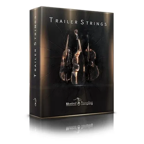 Trailer Strings de Musical Sampling en la interfaz de Kontakt