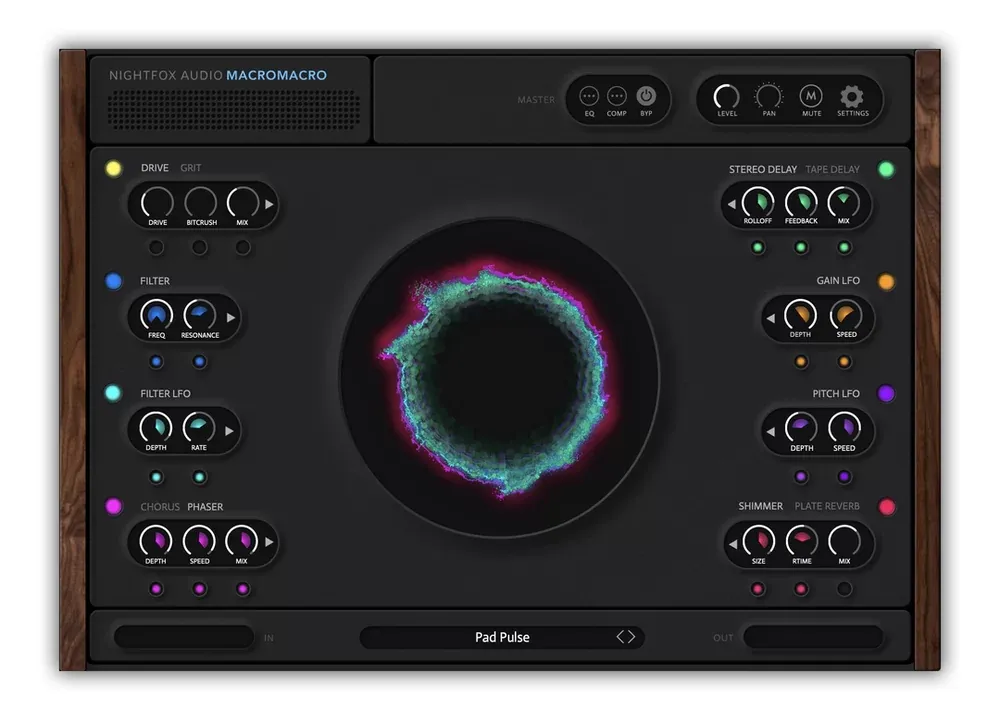 Nightfox Audio MacroMacro – Plug-in de Multiefectos