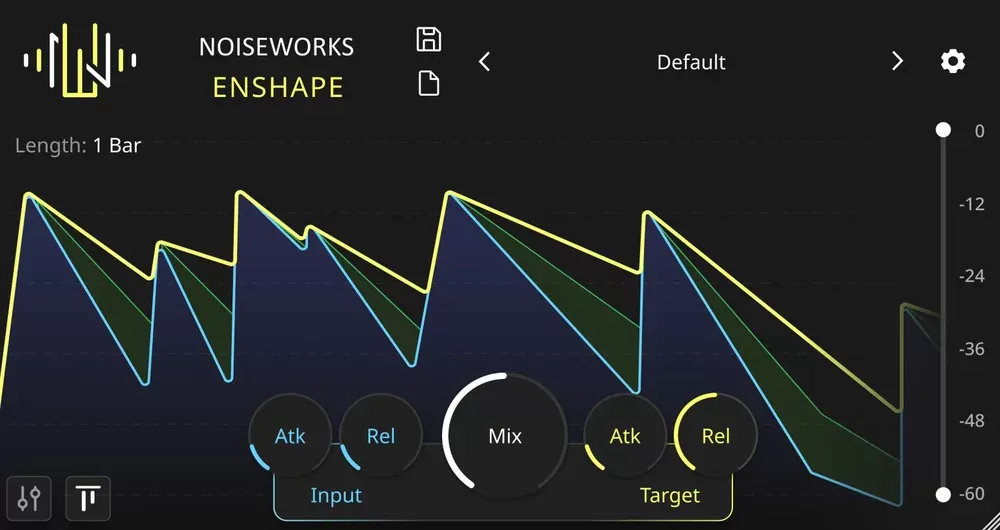 NoiseWorks Enshape – Moldeador Dinámico de Voces y Compresión sin Umbral