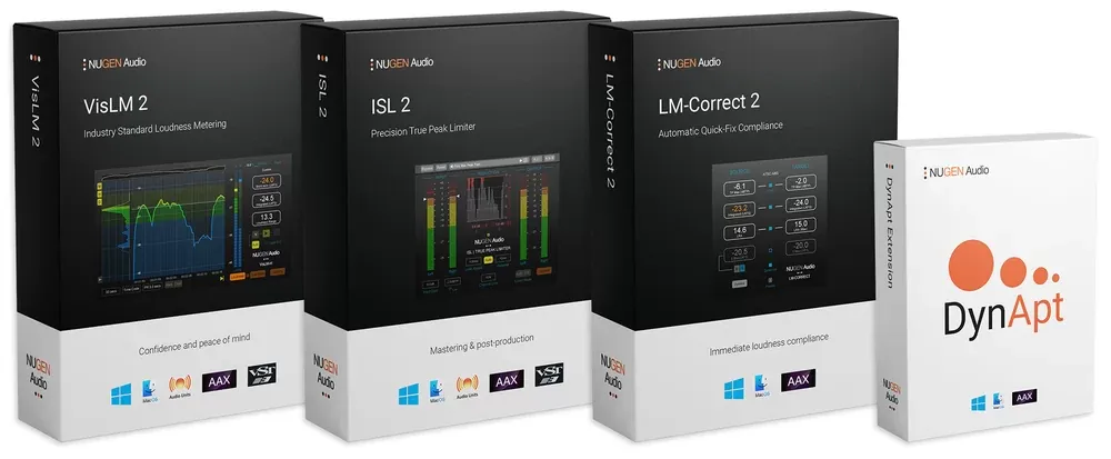 NUGEN Audio Loudness Toolkit – Suite de Medición y Corrección de Loudness