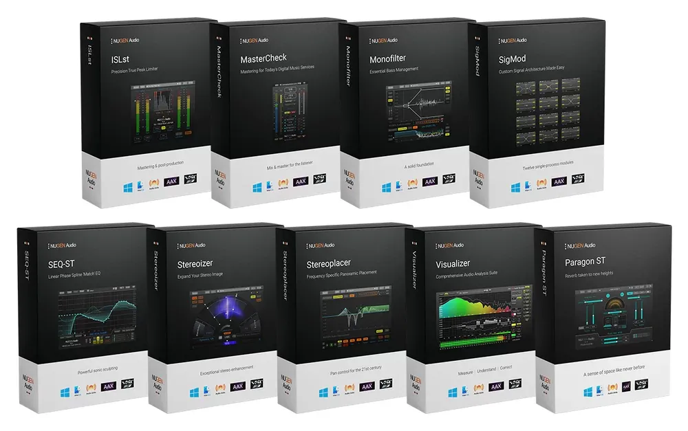 NUGEN Audio Producer Bundle – Suite de Mezcla y Mastering
