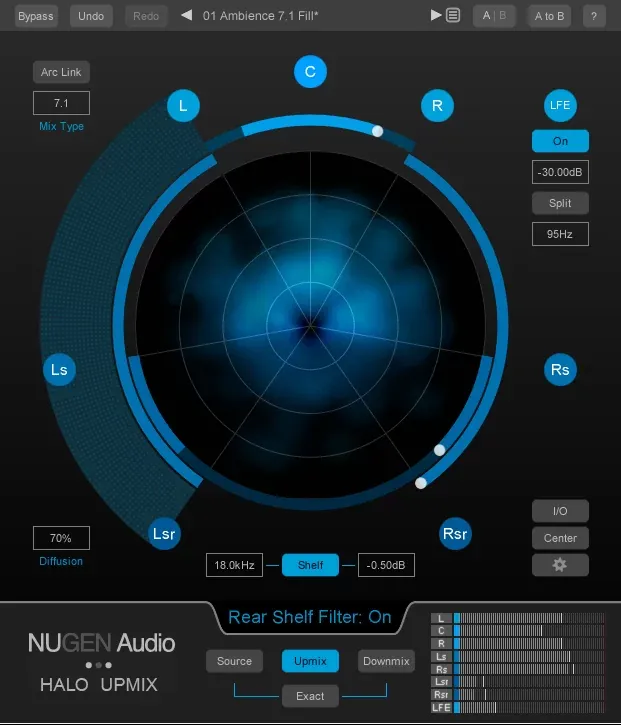 Define y expande tu mezcla surround