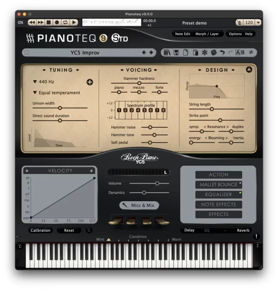 Moldeado extraordinario del sonido