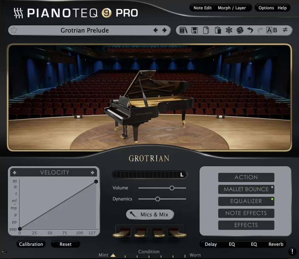 PIANOTEQ Grotrian Concert Royal – Piano de Cola de Concierto