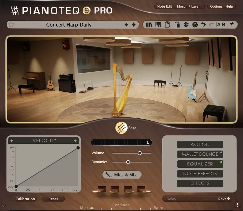 PIANOTEQ Harps – Pack de Arpas Virtuales