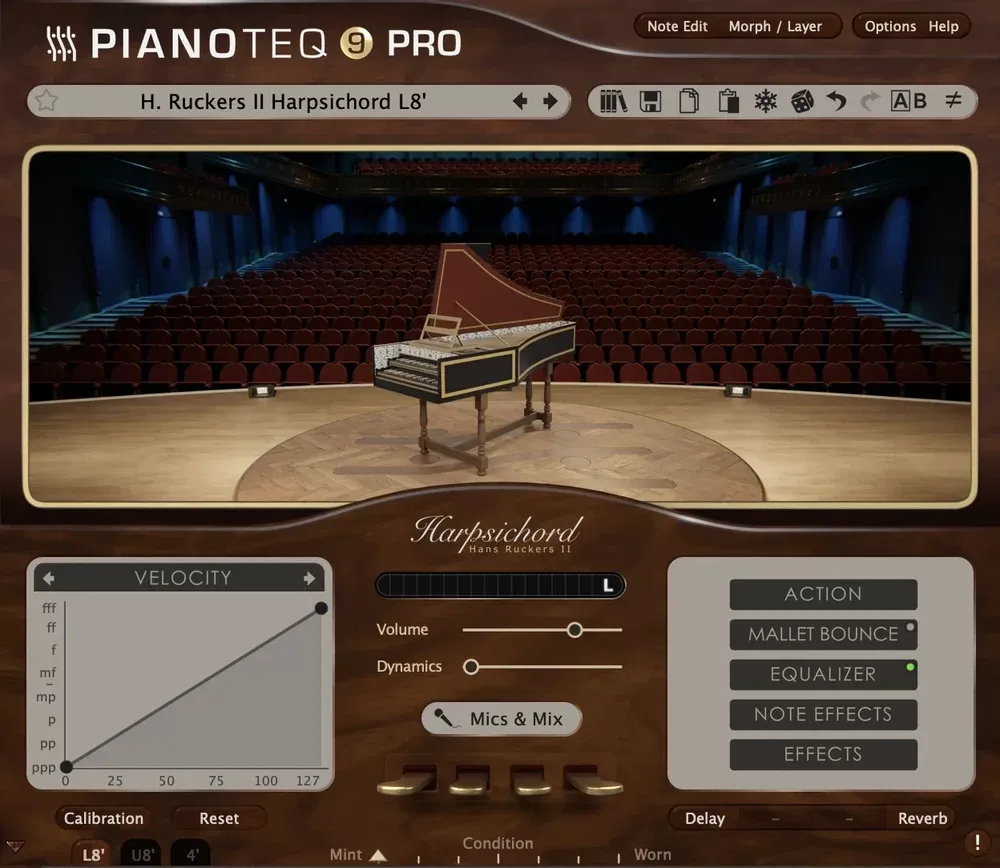 PIANOTEQ Harpsichord – Clavecín Virtual Ruckers