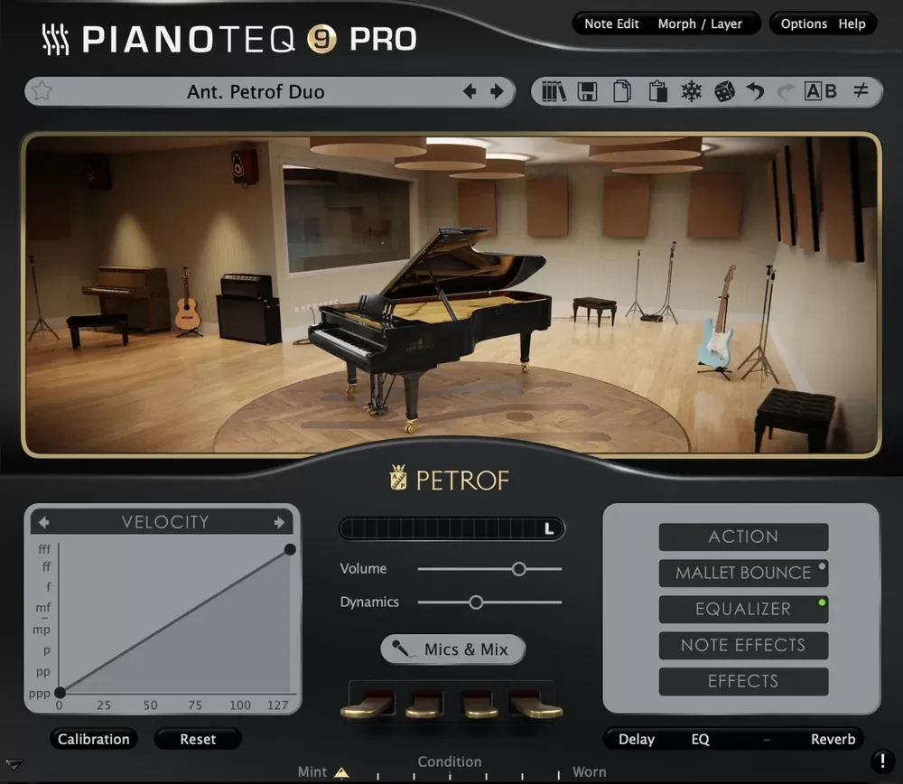 PIANOTEQ PETROF Grand Piano Collection – Instrumento Add-on de Piano para Pianoteq
