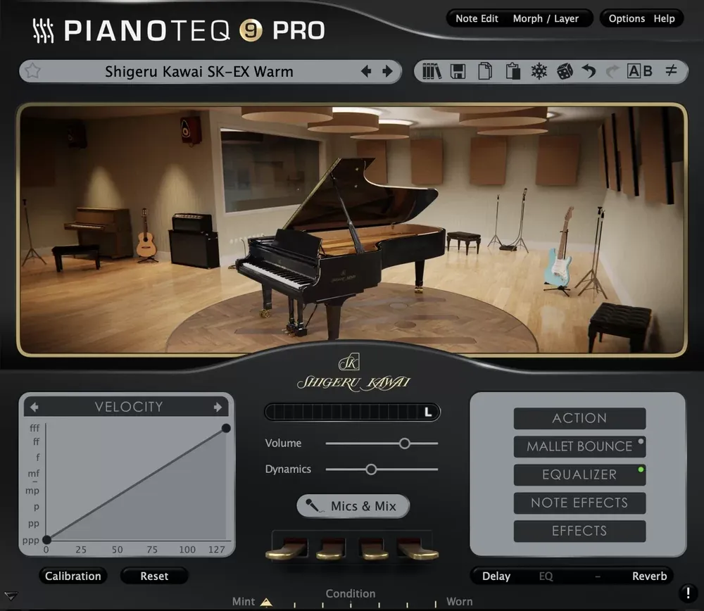 PIANOTEQ Shigeru Kawai SK-EX – Instrumento Add-on de Piano para Pianoteq