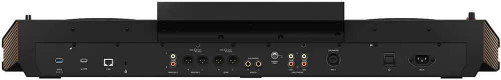 Panel trasero de conexiones del Pioneer DJ OPUS-QUAD