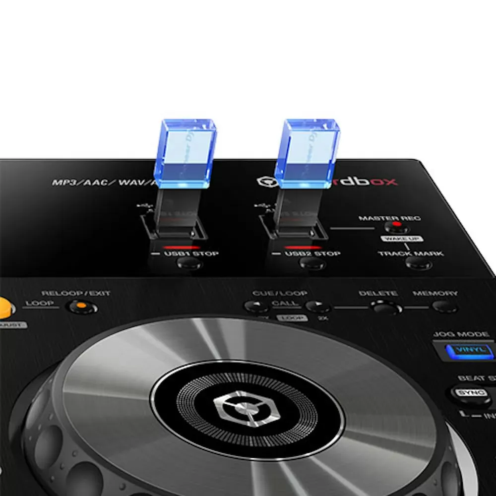 Doble entrada USB del Pioneer DJ XDJ-RR para sets back-to-back