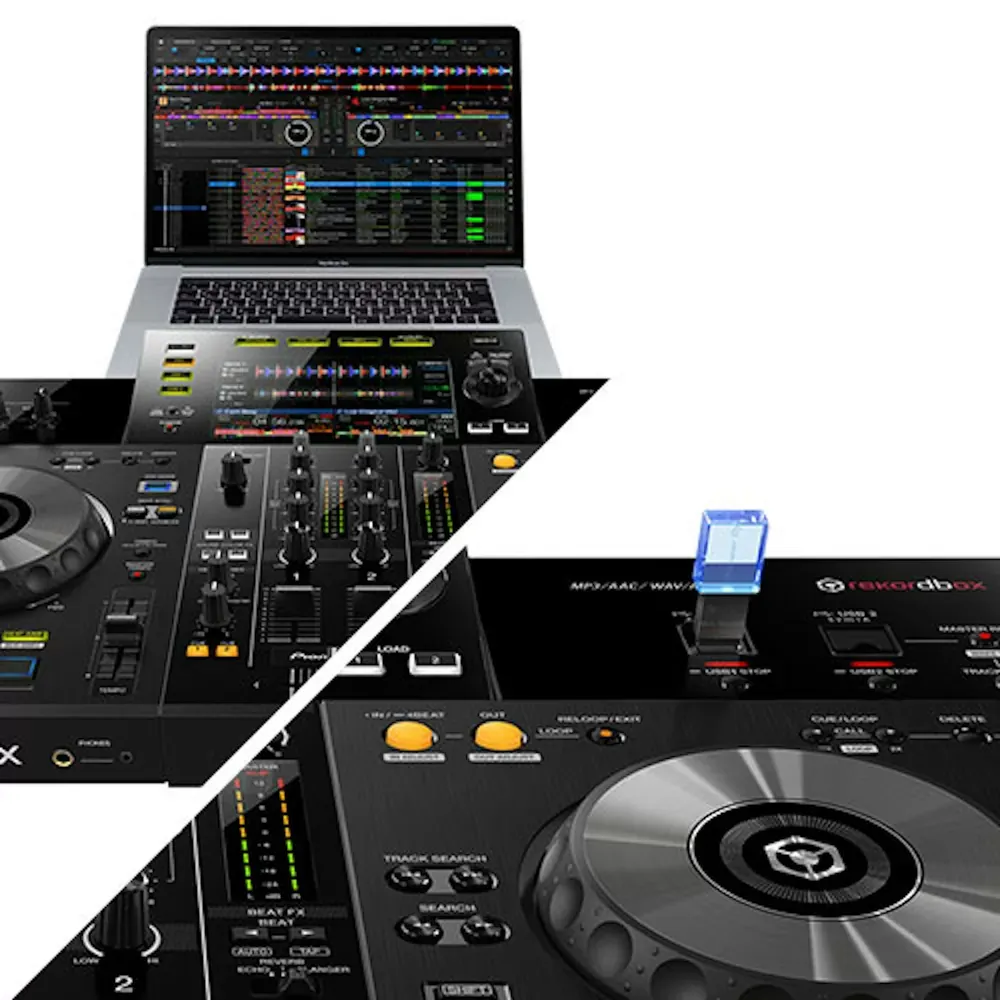 Pioneer DJ XDJ-RR en modo autónomo con rekordbox, sin necesidad de computador