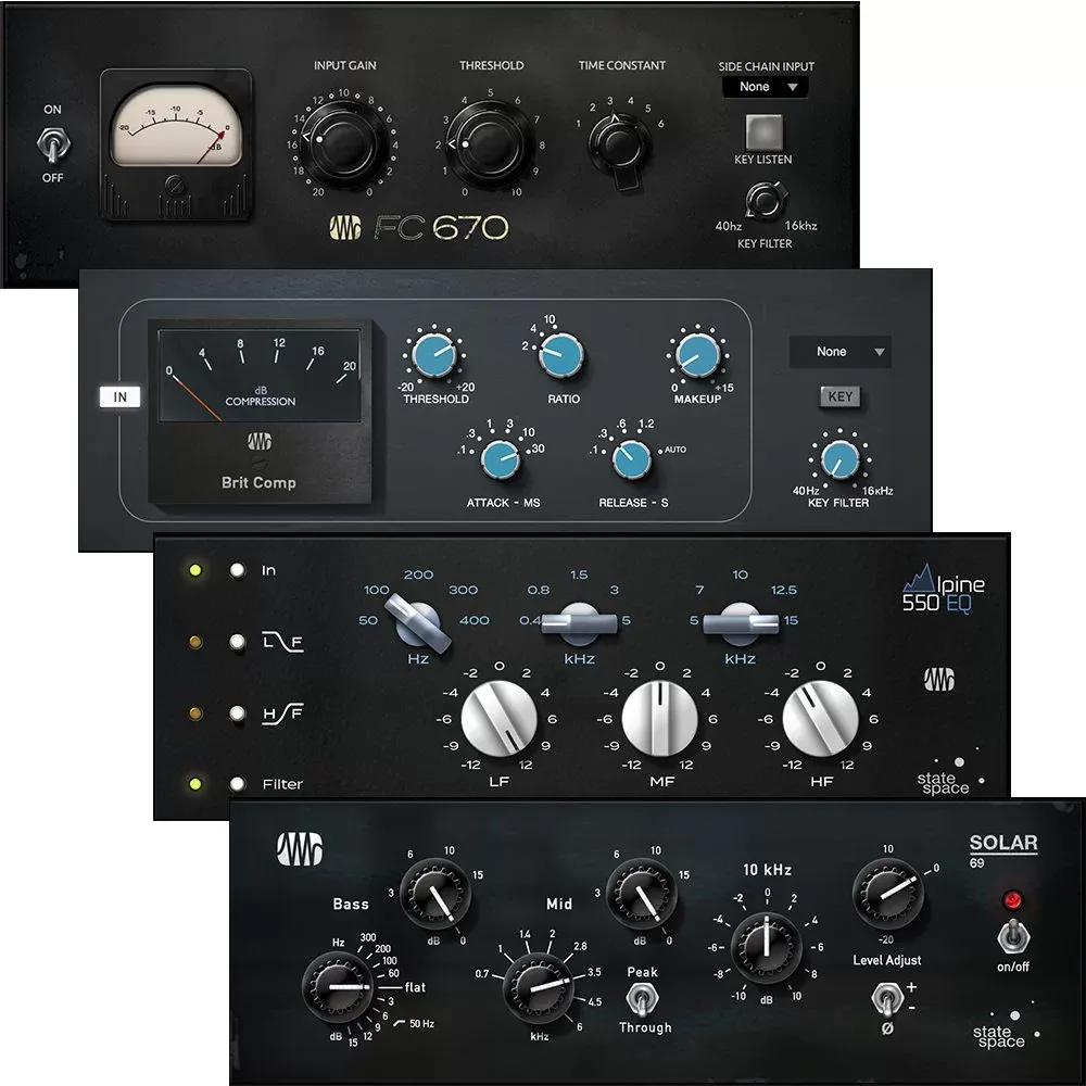 PreSonus Classic Studio Bundle – Bundle de Compresores y Ecualizadores
