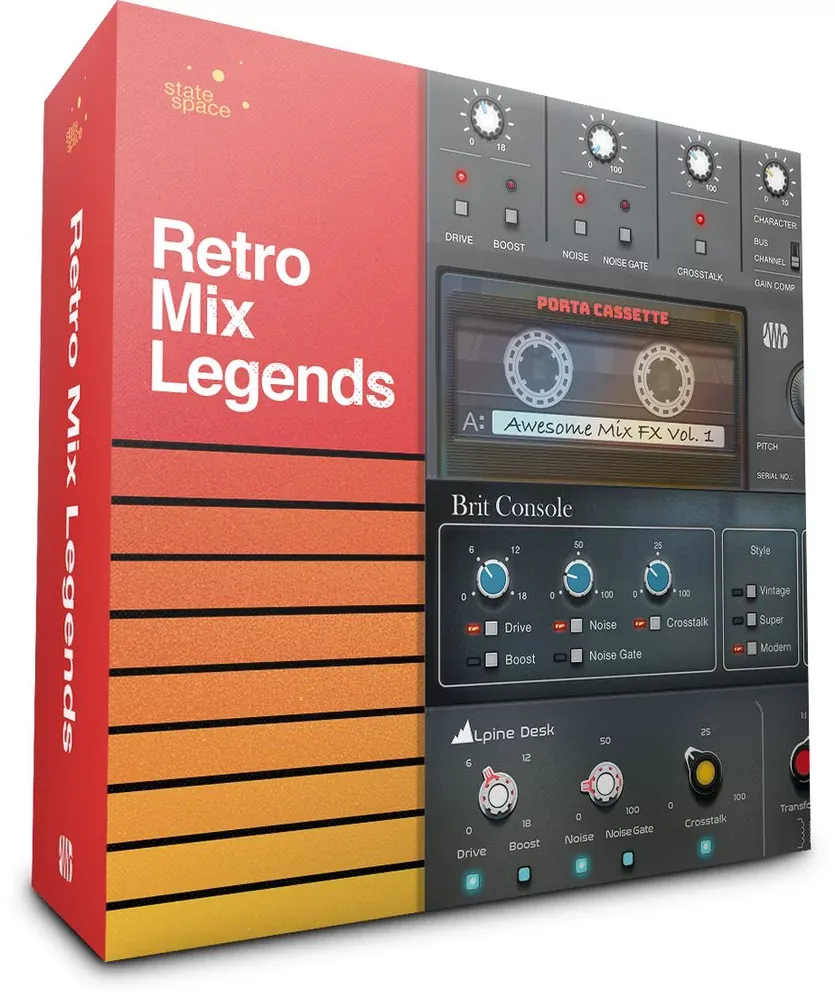 PreSonus Retro Mix Legends Bundle – Bundle de Emulaciones de Consola