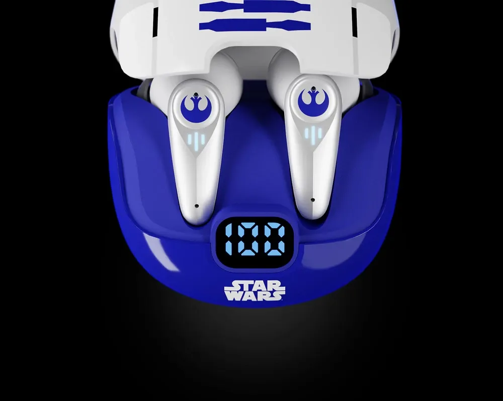 Estuche del Primus Arcus S250 R2-D2 con el visor de carga al frente