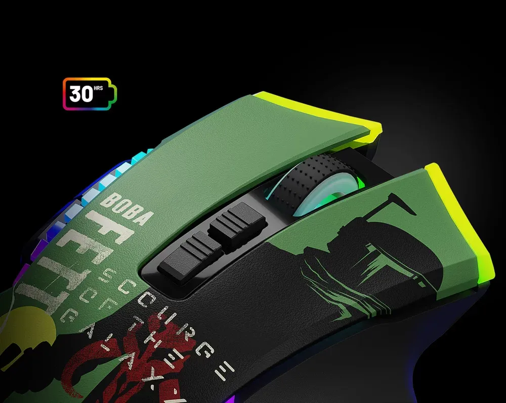 Primus Gladius TM11 Boba Fett, hasta 30 horas de batería con RGB
