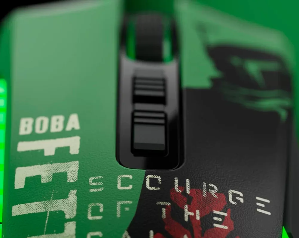 Detalle del diseño Boba Fett del Primus Gladius TM11