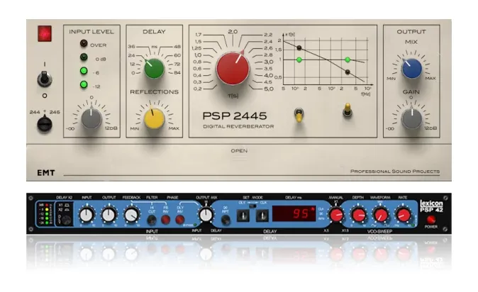PSP AUDIOWARE PSP Studio Classics: Delay & Reverb – Bundle de Delay y Reverb