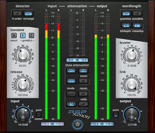 PSP Xenon, limitador de mastering de doble etapa