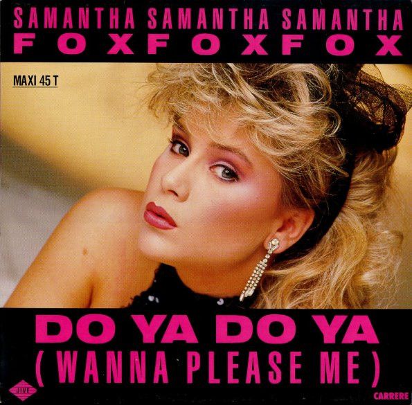 Maxi single de 12 pulgadas de Samantha Fox