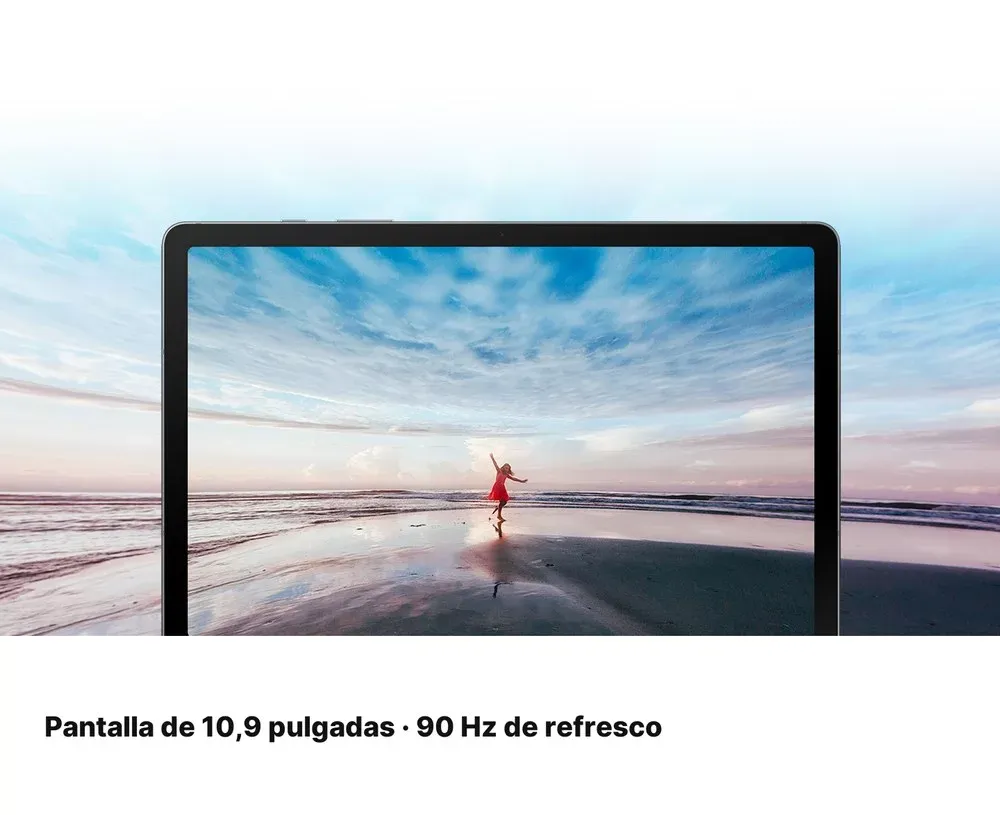 Pantalla de 10,9 pulgadas a 90 Hz de la Galaxy Tab S10 Lite
