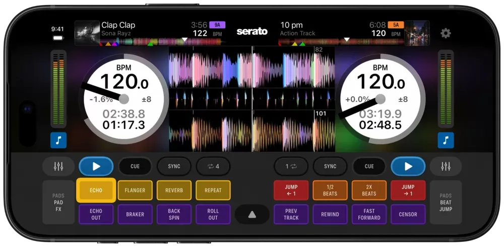 Pad FX en Serato DJ for iOS