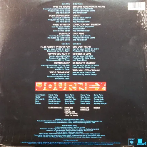 Journey - Greatest Hits Vinilo 2LP 180g | LEMM