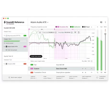 Sonarworks SoundID Reference for Speakers & Headphones – Software de Calibración de Monitores y Audífonos