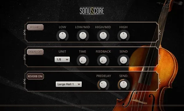 Instrumento legato solista de SonuScore Lyrical Violin Phrases