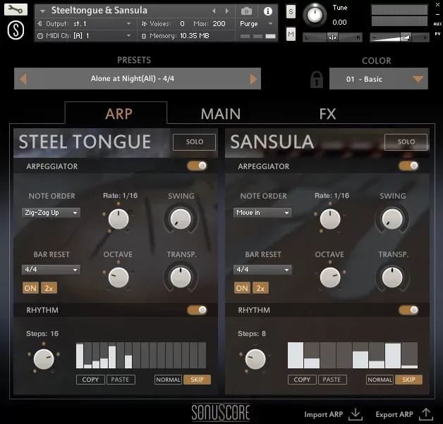 Steel Tongue Drum de SonuScore Origins Vol.1
