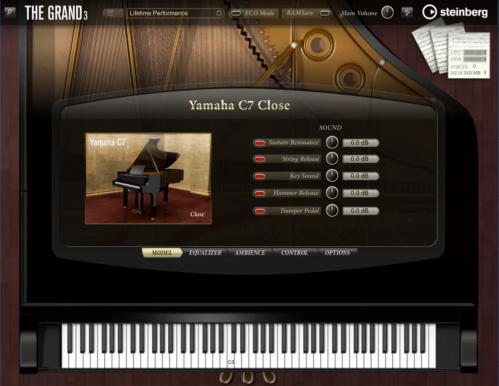 Steinberg The Grand 3 piano virtual