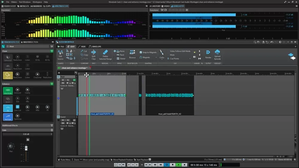 WaveLab Cast 12