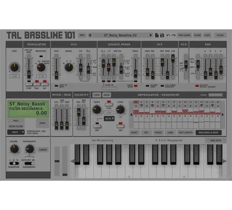 TAL BassLine-101 – Sintetizador Virtual