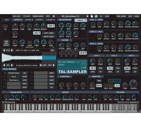 TAL Sampler – Sampler / Instrumento Virtual